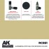 Real Colours Lacquer Based Paint - Military #Elfenbein-Ivory RAL 1001 Interior (17ml)