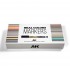 Real Colours Markers Deluxe Case (34 pens, acrylic) for Model/Miniature/Diorama