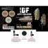 Real Colours Lacquer Based Paints set - IDF AFV (3x 17ml)