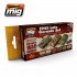 WWII Wargame 1945 Late German Vehicle Colour Set (17ml x 6)