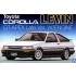 1/24 Toyota AE86 Corolla Levin GT-APEX Late Version with Engine