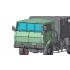 1/72 Japan Ground Self-Defense Force 3 1/2ton Truck Armour Reinforced Type w/4 Figures