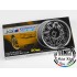 1/24 20inch SSR Professor VF1 Wheels & Tyres Set (Black)