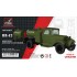 1/144 WWII Soviet BZ-42 refueler on GAZ-AA chassis with 1-axle Fuel Tank Trailer