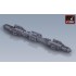 1/72 Su-17/25/MiG-21 OFAB-100-120 100Kg High-Explosive Bombs (8pcs) Mzbd-U4T Racks (2pcs)