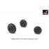 1/32 Mikoyan MiG-19S/P Farmer Wheels w/Weighted Tyres