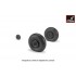 1/72 Iljushin IL-2 Bark (Early) Wheels w/Weighted Tyres