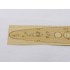 1/350 Italian Fiume Wooden Deck for Trumpeter 05348