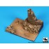 1/72 Desert Ruin Diorama Base (140 x 100mm)