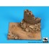 1/72 Desert Ruin Diorama Base (140 x 100mm)