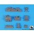 1/35 Soviet Heavy Tank KV-1 Stowage set for Tamiya kits