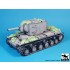 1/35 Russian KV-2 Heavy Tank Accessories Set for Tamiya kits