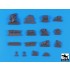 1/35 Russian KV-2 Heavy Tank Accessories Set for Tamiya kits