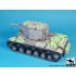 1/35 Russian KV-2 Heavy Tank Accessories Set for Tamiya kits