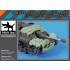 1/35 StuG III Ausf G Front Protection, Canvas for Takom kits