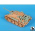 1/48 Jagdpanther Accessories set for Tamiya kits