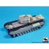 1/72 Infantry Tank Churchil Mk I Accessories set for Hasegawa kits