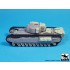 1/72 Infantry Tank Churchil Mk I Accessories set for Hasegawa kits