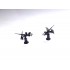 1/200 USN Oerlikon 20mm AA Guns Late Type (10pcs) for Trumpeter 03705/03706