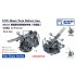 1/350 USN 40mm Twin Bofors Gun Early (4pcs)