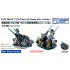 1/700 USN 3&quot;/50 Mk33 Twin AA Guns and SPG-34 Radar (4pcs)