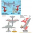 Decals For 1/72 VS-33 Screwbirds S-3B / CVW-9 / CVN-74 2009