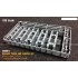 1/35 Railway Track and Sleeper Set (4pcs, Length 71.42 cm)