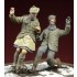 1/35 Infantrymen Playing Football in Christmas Truce 1914 (2 Figures)