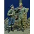 1/35 WWII Canadian Pilot & NCO (2 figures)