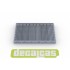 0.4mm - 0.9mm Button Head Hex Socket Screws with Washer (resin, 600pcs)