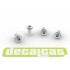 0.4mm - 0.9mm Button Head Hex Socket Screws with Washer (resin, 600pcs)