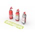 1/24 Hand Fire Extinguisher - Type 01 (4pcs)