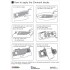 1/35 WWII Stug III Ausf. G Waffle Pattern Zimmerit Decal set #1 for Tamiya/Takom/Rye Field