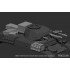 1/35 WWII German Pz.II Ausf.F Desert Stowage set for Academy kit