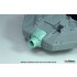 1/35 T-90 Tank Mantlet Canvas Cover set for Zvezda kit