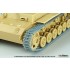 1/35 WWII Pz.III/IV 40cm Workable Track set Early Type for Pz.III/IV kit