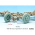 1/35 US M3A1 Scout Car Sagged Wheel set for Tamiya kits