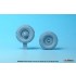 1/35 WWII British Daimler Armoured Car Wheel set for Gecko model