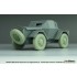 1/35 WWII British Dingo Scout Car Sagged Wheel set with Spare Wheel for MiniArt kits