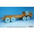 1/35 US M977 HEMTT Truck Mich.XL 1990 Sagged Wheel set for Italeri kits