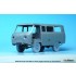 1/35 Russian UAZ 3909 Van Military Sagged Wheel set for Zvezda kits