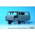 1/35 Russian UAZ 3909 Van Sagged Wheel set for Zvezda kits