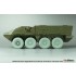 1/35 US Stryker Sagged Wheels #2 Michelin XZL 12.00 R20 Tyres ver. for AFV Club/Trumpeter kits