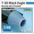 1/48 T-50 Black Eagle Nozzle set (Closed) for Academy/Wolfpack kits