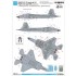 1/72 ROKAF KF-21 Decal set 4 - Flight Test No.005 Sacheon 2023 for Academy #12585