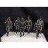 1/35 WWII German SS SMG 34 Trupp set (6 resin figures)