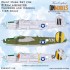 1/48 B-24J Liberator Insignia and Numbers Paint Mask for HobbyBoss kits