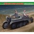 1/35 WWII German SdKfz.2 Kettenkrad Early Production w/Infanteriekarren