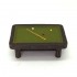 1/72 Miniature Furniture - French Billiard Table (carom) with Balls and Pool Cue