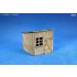 1/72 Wooden Tool Shed in Industrial/Railway Environments